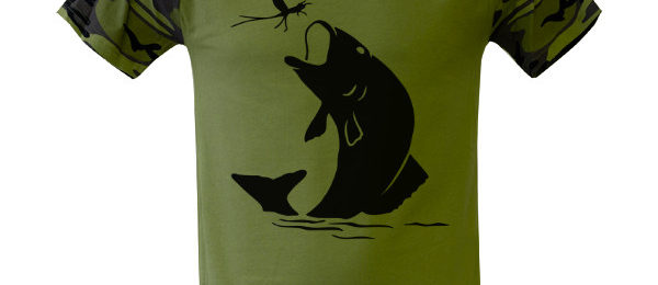 rybářská trička s potiskem